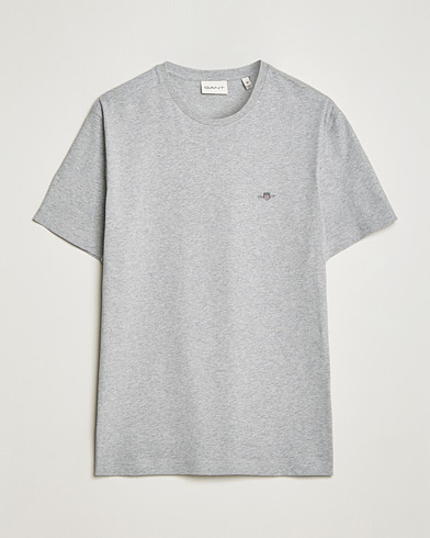 Herre |  | GANT | The Original Solid T-Shirt Grey Melange