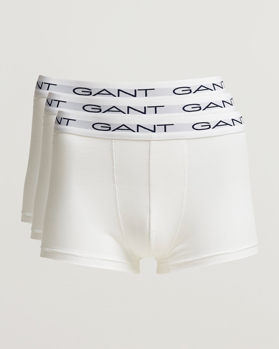 Herre | Afdelinger | GANT | 3-Pack Trunk Boxer White