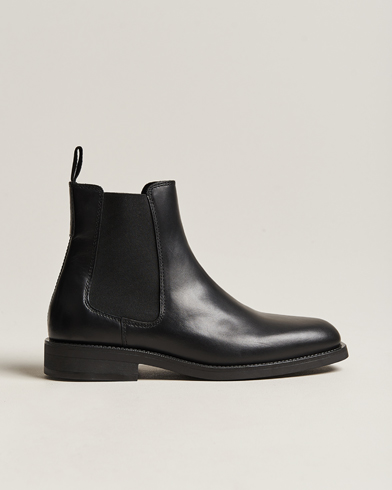 Herre | Sorte støvler | GANT | Rizmood Leather Chelsea Boot Black