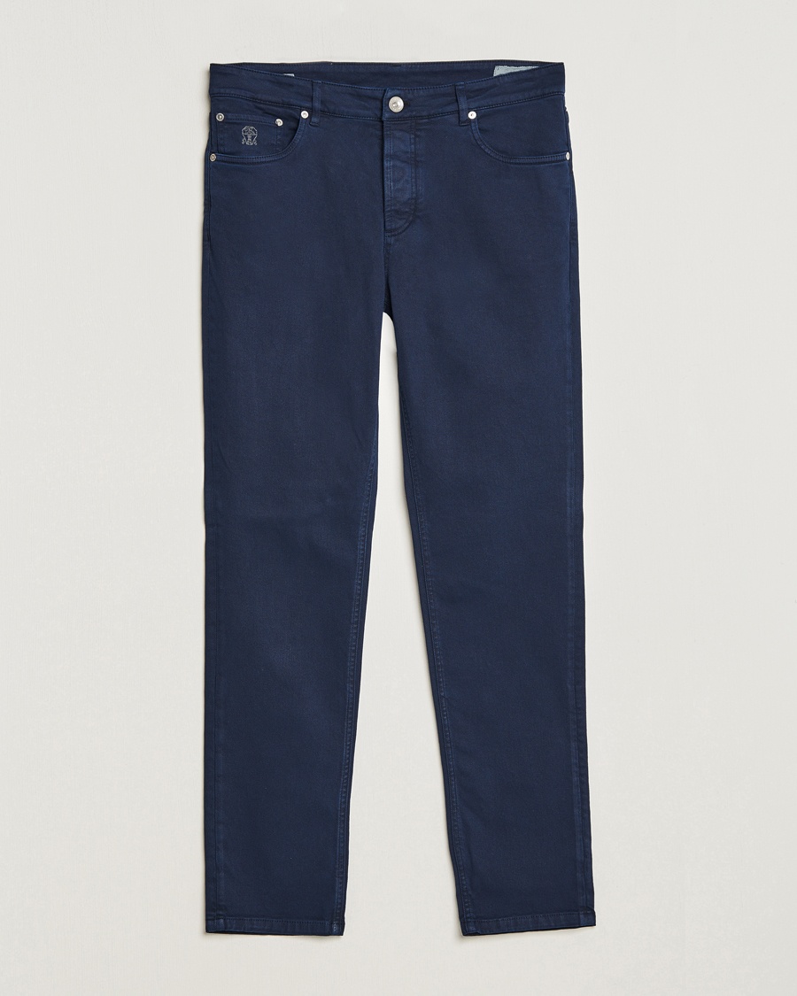  Slim Fit Bull Denim Pants Navy