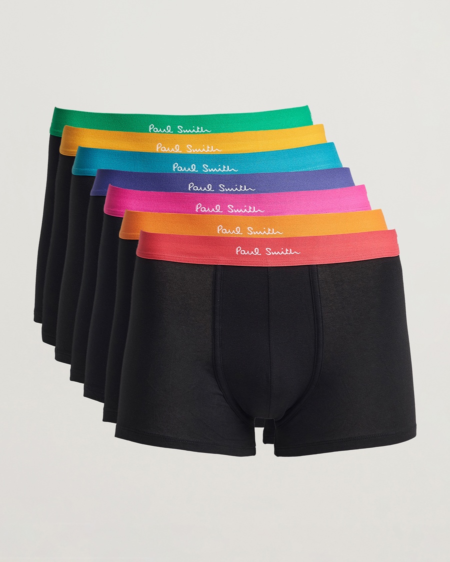 Paul Smith 7-Pack Trunk Black – Sort