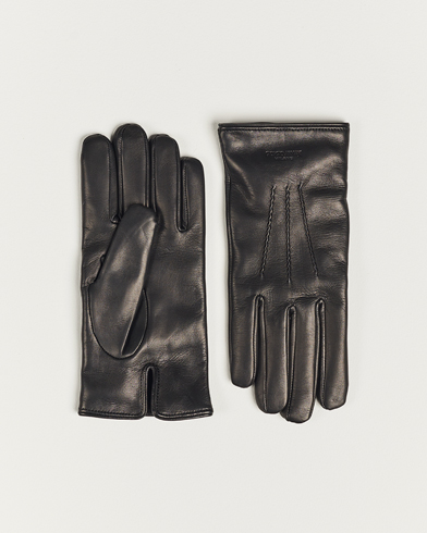 Herre | Handsker | Giorgio Armani | Lamb Leather Gloves Black