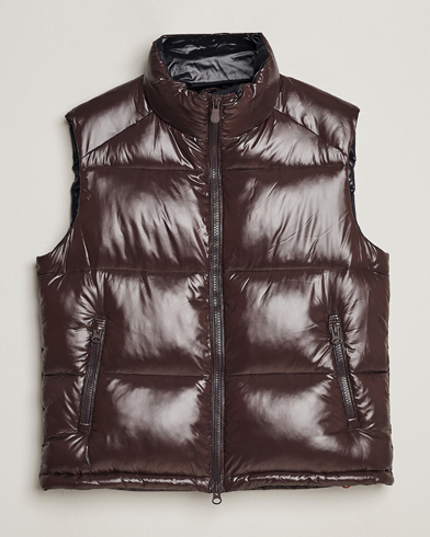 Herre |  | Save The Duck | Ailantus Padded Puffer Vest Brown Black