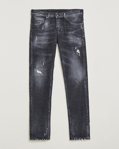 Herre | Sorte jeans | Dondup | George Destroyed Jeans Vintage Black