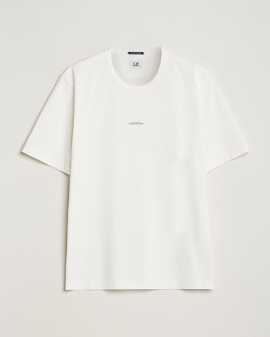 Herre | Hvide t-shirts | C.P. Company | Metropolis Mercerized Jersey T-Shirts White