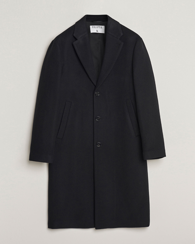 Herre | Frakker | Filippa K | London Wool Coat Black