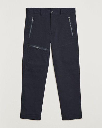 Herre | Funktionelle bukser | Moncler | Technical Zip Trousers Navy