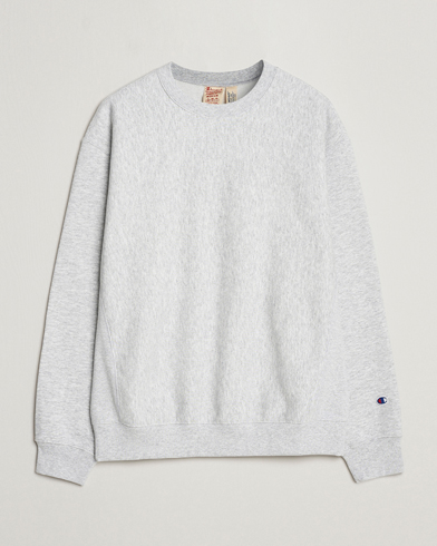 Herre |  | Champion | Reverse Weave Soft Fleece Sweatshirt Grey Melange