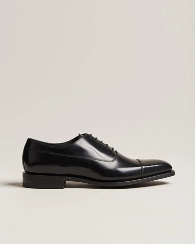 Herre | Håndlavede sko | Loake 1880 | Truman Polished Oxford Toe Cap Black
