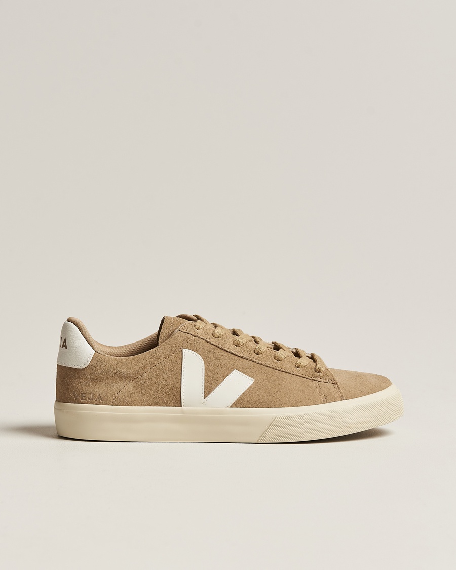 Herre | Contemporary Creators | Veja | Campo Suede Sneaker Dune White