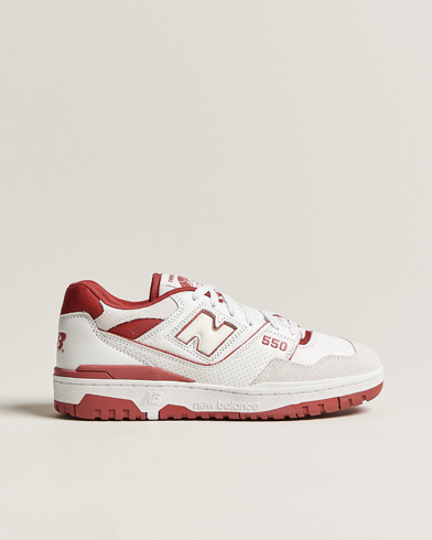Herre | Hvide sneakers | New Balance | 550 Sneakers White/Red