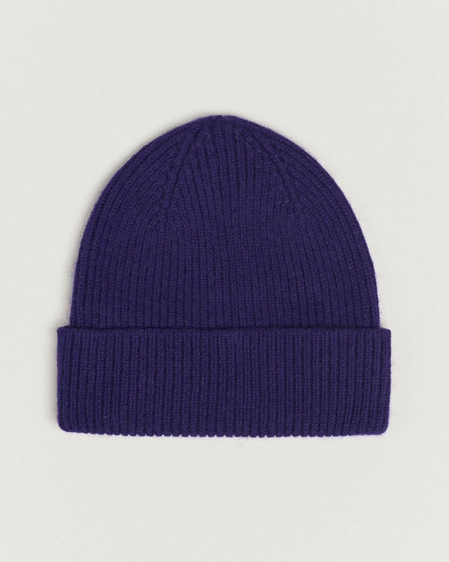 Herre |  | Le Bonnet | Lambswool/Caregora Beanie Indigo