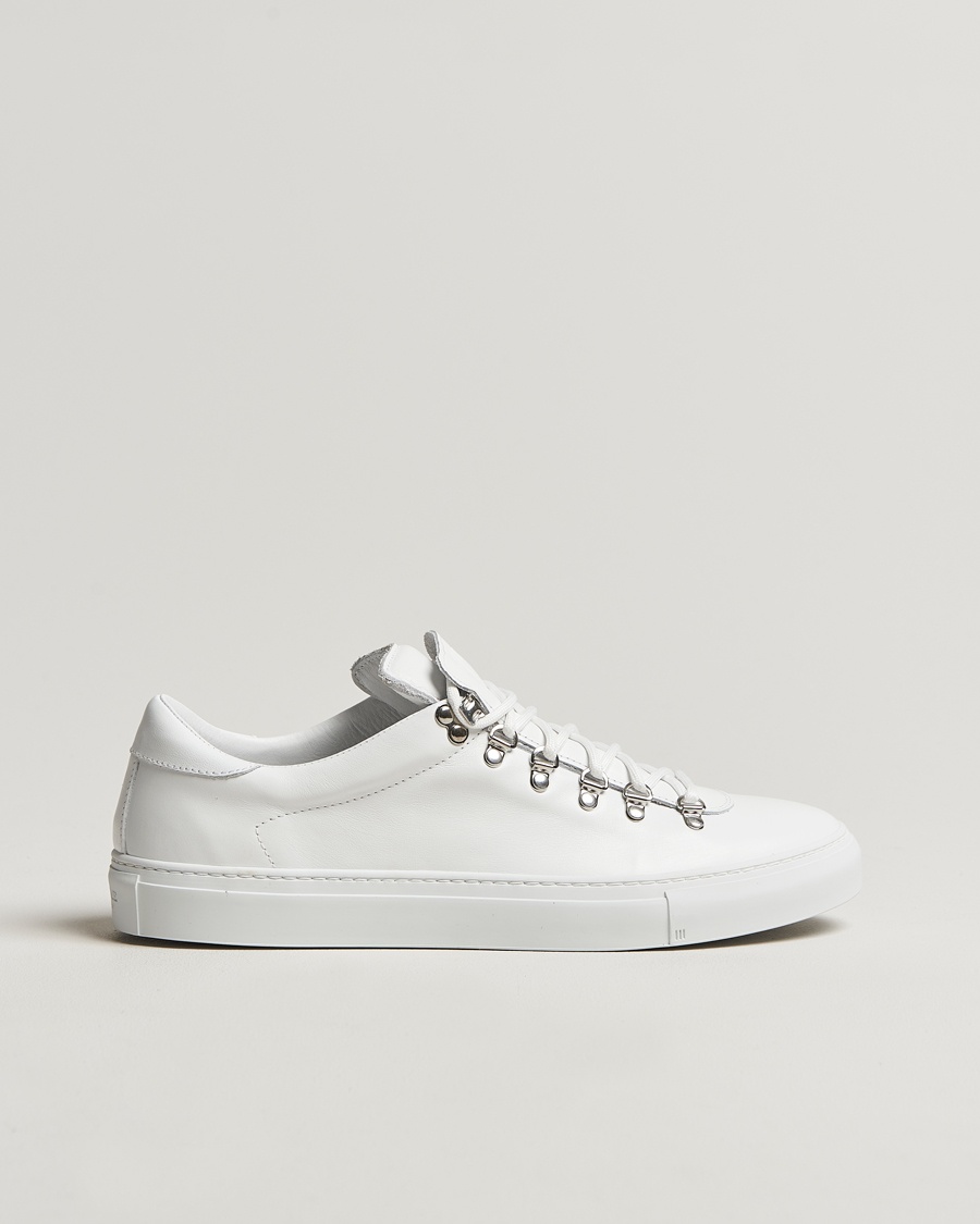 Diemme Marostica Low Sneaker White Nappa – Hvid