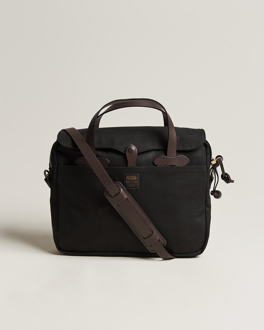 Filson Original Briefcase Black – Sort
