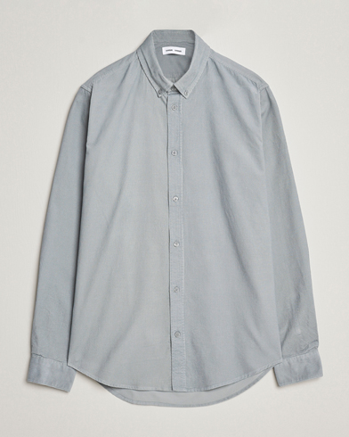 Herre | Fløjlsskjorter | Samsøe & Samsøe | Liam Baby Cord Shirt High Rise Grey