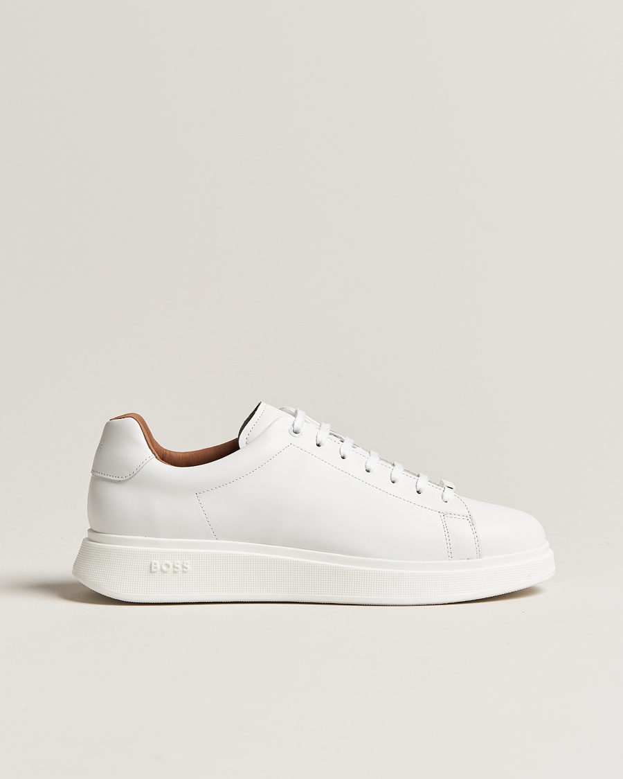 BOSS BLACK Bulton Sneaker White – Hvid
