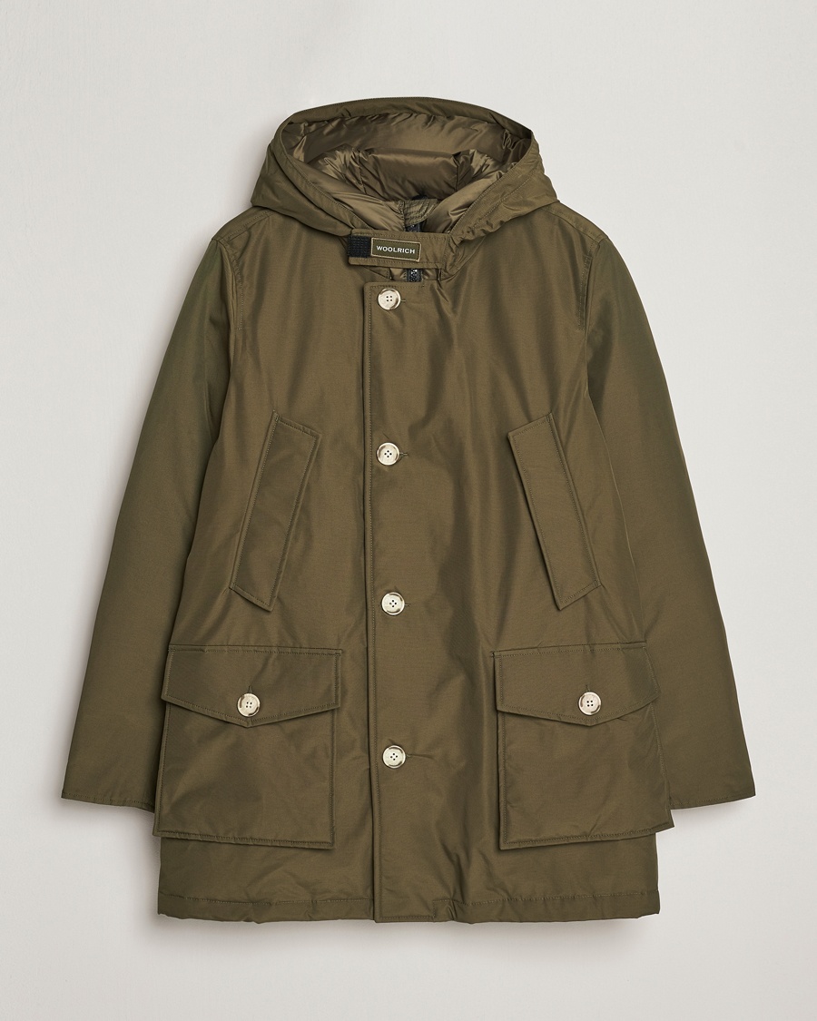 Woolrich Arctic Parka No Fur Dark Green – Grøn