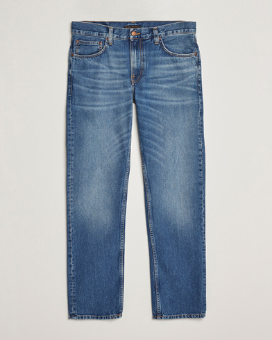 Herre | Straight leg | Nudie Jeans | Gritty Jackson Jeans Blue Traces