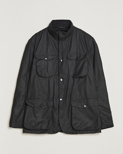 Herre | Barbour | Barbour Lifestyle | Ogston Waxed Jacket Black