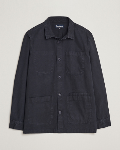 Herre | Shirt Jackets | Barbour Lifestyle | Chesterwood Cotton Overshirt Indigo