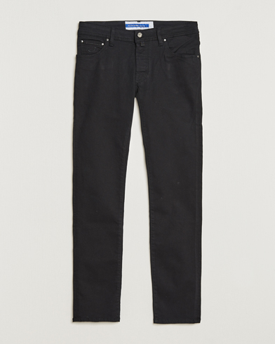 Herre | Sorte jeans | Jacob Cohën | Nick Slim Fit Stretch Jeans Stay Black