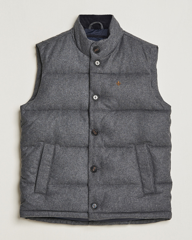 Herre |  | Morris | Alston Wool Flanell Vest Grey