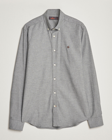 Herre | Flannelskjorter | Morris | Watts Flanell Shirt Light Grey
