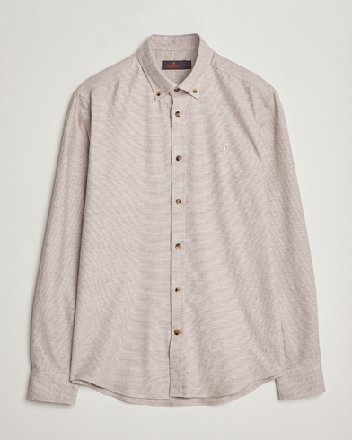Herre | Flannelskjorter | Morris | Flanell Check Shirt Khaki