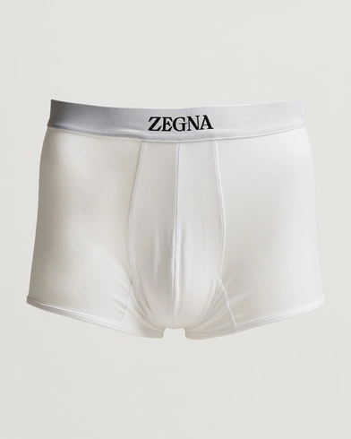 Herre |  | Zegna | Stretch Cotton Trunks White