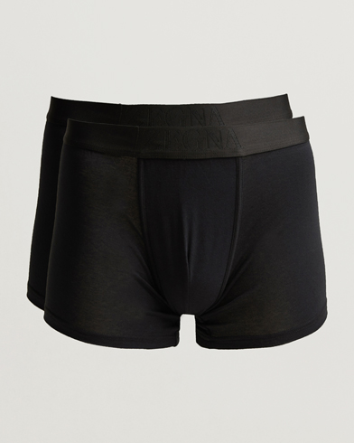 Herre |  | Zegna | 2-Pack Stretch Cotton Boxers Black