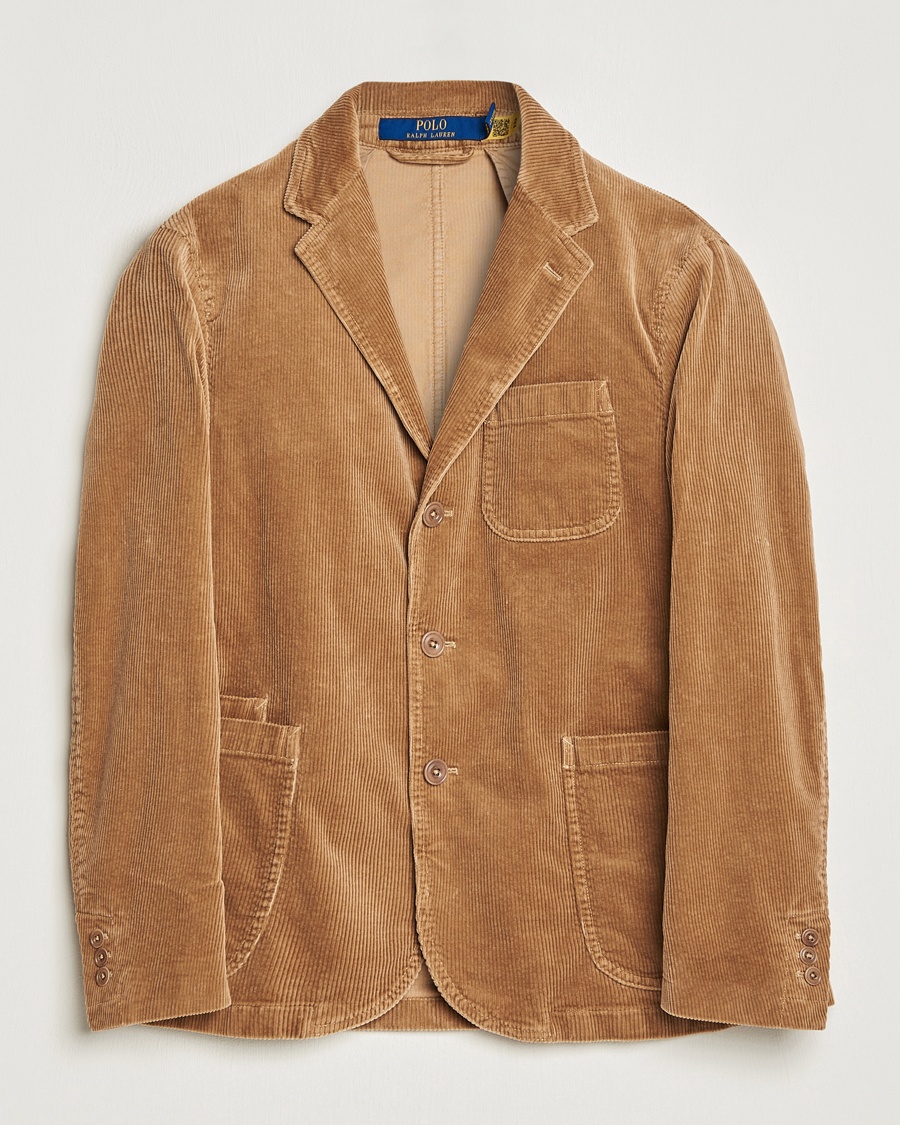 Herre | Polo Ralph Lauren | Polo Ralph Lauren | Corduroy Stretch Blazer Rustic Tan