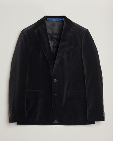 Herre | Ralph Lauren Holiday Dressing | Polo Ralph Lauren | Velvet Sportcoat Black