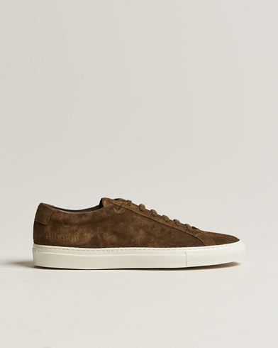 Herre | Sneakers med lavt skaft | Common Projects | Original Achilles Suede Sneaker Tobacco