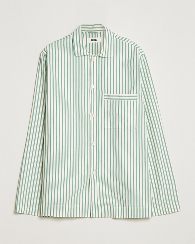 Herre | Tekla | Tekla | Poplin Pyjama Shirt Clover Stripes