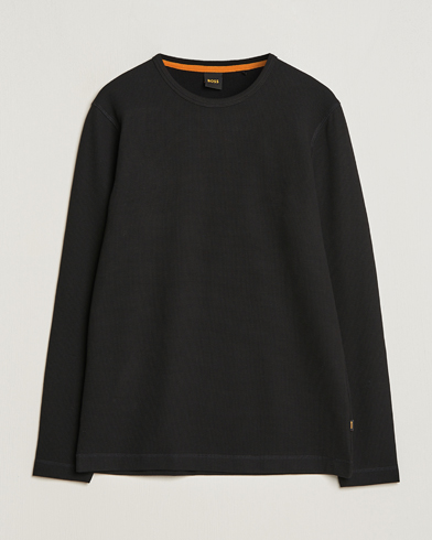 Herre | Pullovers med rund hals | BOSS ORANGE | Tempesto Sweater Black