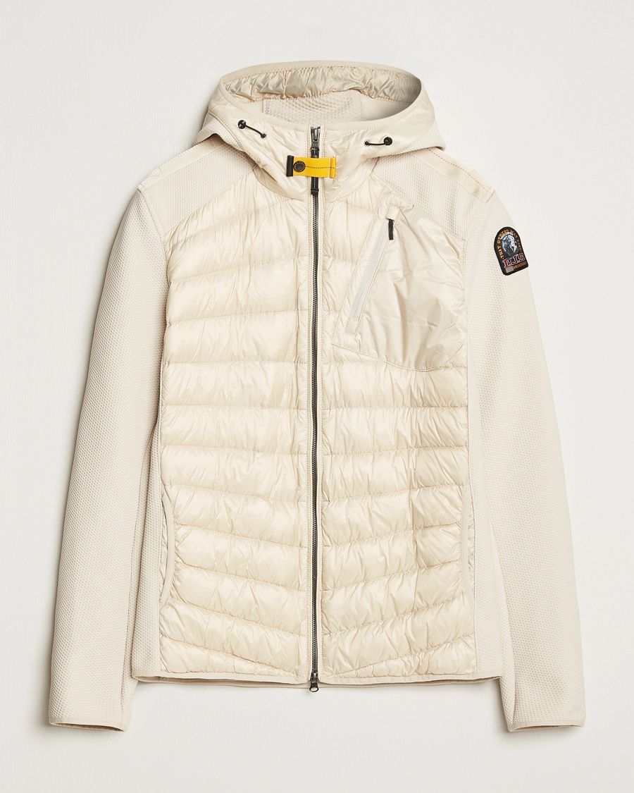 Herre | Parajumpers | Parajumpers | Nolan Hybrid Hooded Jacket Bone
