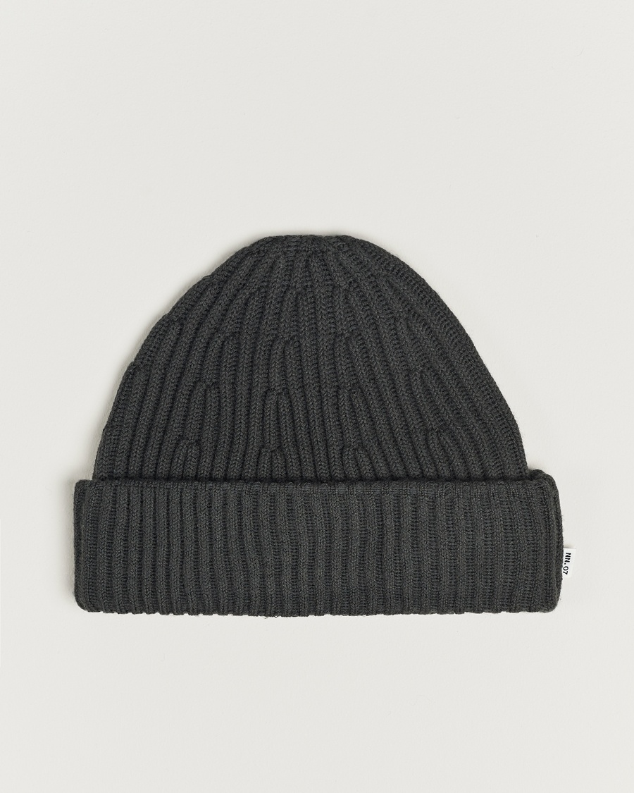 NN07 NN07Wool Rib HatDark Army – Grøn