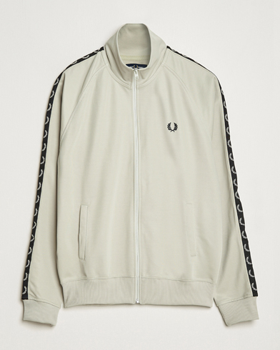 Herre | Fred Perry | Fred Perry | Taped Track Jacket Light Oyster