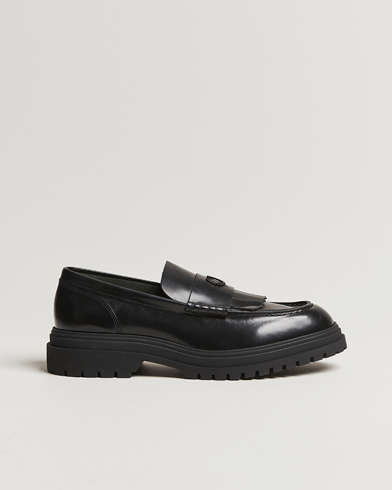Herre | Sko | Fred Perry | FP Leather Loafer Black