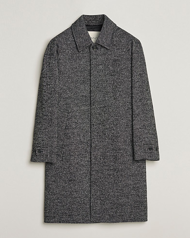 Herre | GANT | GANT | Relaxed Fit Wool Coat Ebony Black
