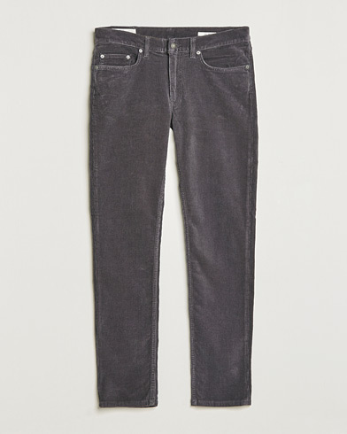 Herre | Fløjlsbukser | GANT | Cord 5-Pocket Jeans Antracite