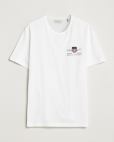 Herre |  | GANT | Archive Shield Small Logo T-Shirt White