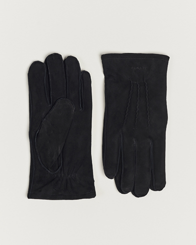 Herre | Handsker | GANT | Classic Suede Gloves Black