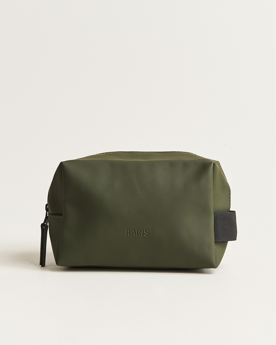 RAINS Washbag Small Green – Grøn