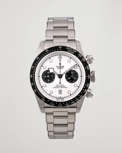 Herre | Pre-Owned & Vintage Watches | Tudor Pre-Owned | Black Bay Chrono M79360N-0002 Steel Panda Steel White