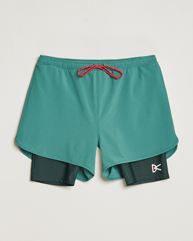 Herre |  | District Vision | Layered Pocketed Trail Shorts Pine