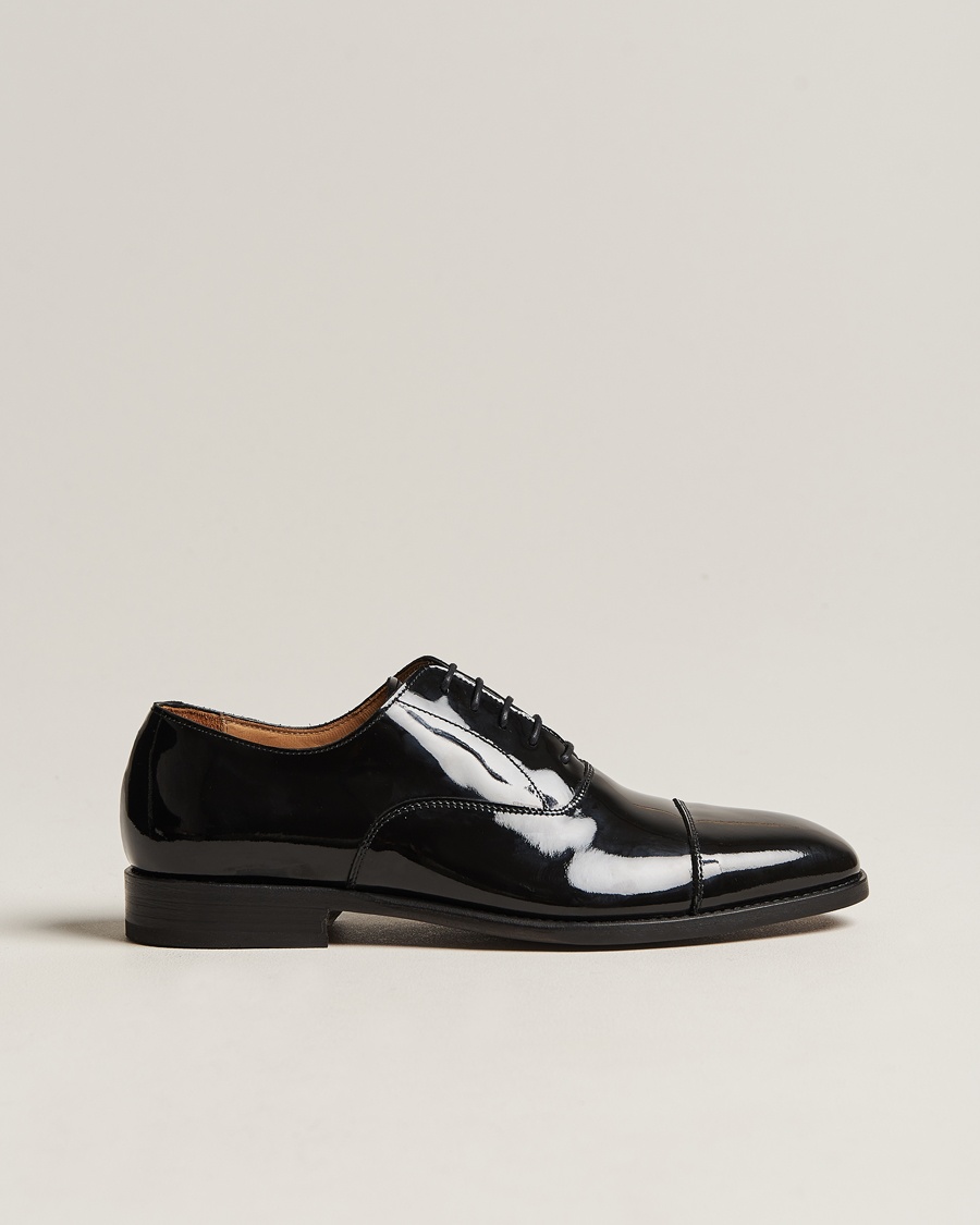 Myrqvist Vinterviken Oxford Black Patent – Sort