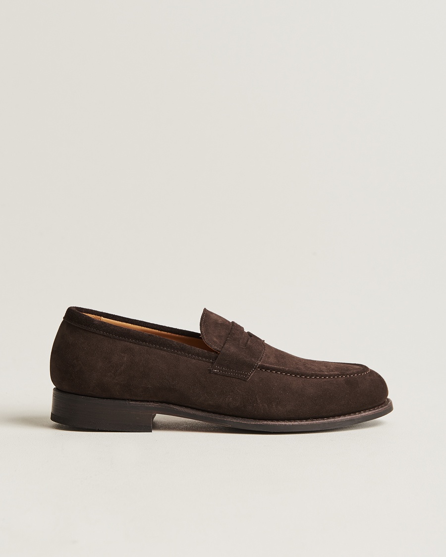  Stenhammar Loafer Dark Brown Suede