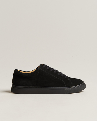 Herre | Sneakers | Myrqvist | Oaxen Monochrome Sneaker Black Suede