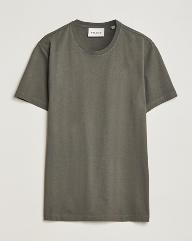 Herre | FRAME | FRAME | Logo T-Shirt Charcoal Grey